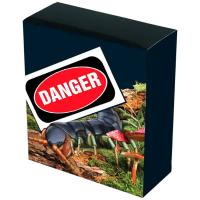 Tuvalu - 1 TVD Deadly & Dangerous Australischer Riesen-Hundertfüßer 2026 - 1 Oz Silber PP Color