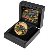 Niue - 100 NZD Deadly & Dangerous Australischer Riesen-Hundertfüßer 2026 - 1 Oz Gold PP Color