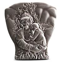 Fiji - 3 FJD Feuerwehr (Firefighter) 2022 - 3 Oz Silber