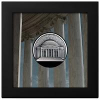 Cook Island - 10 CID Historical Monuments: Jefferson Memorial 2026 - 2 Oz Silber Antik Finish