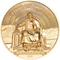 Mongolei - 25000 Togrog Chinggis Khaan - 1 Oz Gold PP