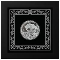 Cook Island - 5 CID Wave 2026 - 1 Oz Silber Obsidian Black