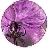 Cook Island - 5 CID Bionik Orchidee 2026 - 1 Oz Silber PP Color