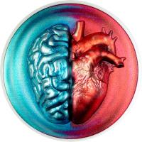 Cook Island - 10 CID Head vs Heart 2026 - 2 Oz Silber PP Color