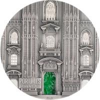 Cook Island - 20 CID Tiffany Art Portals: Mailand u. Prag 2026 - 3 Oz Silber Antik Finish Color