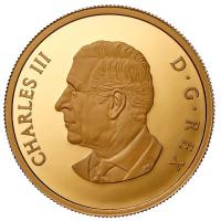 Kanada 200 CAD Tall Ships/Große Schiffe: Ketch Rig 2026 1/2 Oz Gold PP Rückseite