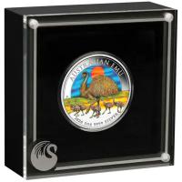 Australien - 1 AUD Emu Color 2026 - 1 Oz Silber Color