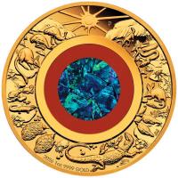 Australien - 100 AUD Opal Serie Wonders of Australia: The Outback 2026 - 1 Oz Gold PP