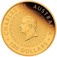 Australien 100 AUD Opal Serie Wonders of Australia: The Outback 2026 1 Oz Gold PP Rückseite