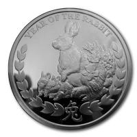 Somaliland - Lunar Jahr des Hasen 2011 - 1 Oz Silber PP