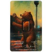 Germania Mint WMF 2026 Goldbarren 1g Gold Rückseite