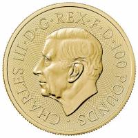 Großbritannien 100 GBP Loch Ness Monster 2026 1 Oz Gold Rückseite