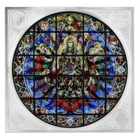 Solomon Islands 15 Dollar Saint Mary of the Flower 2022 Silber Rückseite