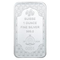 Silberbarren PAMP Eid Mubarak 1 Oz Silber Rückseite