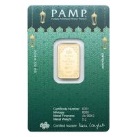 Goldbarren - PAMP Eid Mubarak - 5g Gold