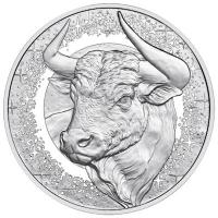 Österreich - 20 Euro Sternbilder: Stier - Silber PP