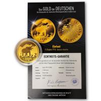 Deutsch-Ostafrika - 15 Rupien 1916 Gedenkprägung - 1/100 Oz Gold