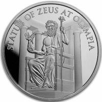Weltwunder - Statue of Zeus at Olympia - 1 Oz Silber