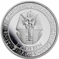 Weltwunder Große Pyramide von Gizeh 1 Oz Silber Rückseite