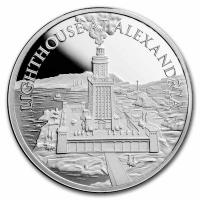 Weltwunder - Leuchtturm von Alexandria - 1 Oz Silber