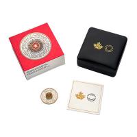 Kanada - 20 CAD Dancing Ammolite: Elemente der Natur: Feuer 2026 - Silber Proof Gilded