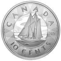 Kanada - 0,10 CAD Multilayered Bluenose 2026 - Silber PP
