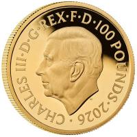 Großbritannien - 100 GBP Music Legends Spice Girls 2026 - 1 Oz Gold PP