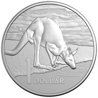 Australien - 1 AUD RAM Känguru Desert Life 2024 - 1 Oz Silber Blister