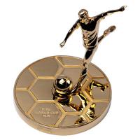 Samoa - 10 Dollar FIFA WM 26(TM) Fussballspieler 2026 - 5 Oz Silber Gilded