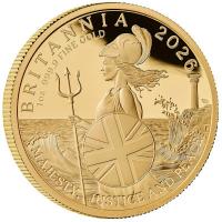 Großbritannien - 100 GBP Britannia 2026 - 1 Oz Gold PP