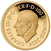 Großbritannien - 186,50 GBP Britannia 6 Coin Set 2026 - Gold PP