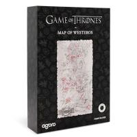 Niue - 10 NZD Game of Thrones(TM) Map of Westeros - 5 Oz Silber Antik Finish