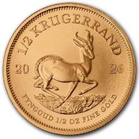 Südafrika - Krügerrand 2026 - 1/2 Oz Gold