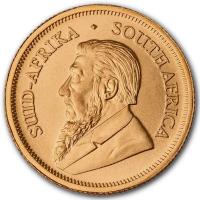 Südafrika Krügerrand 2026 1/10 Oz Gold Rückseite