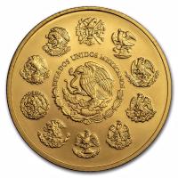 Mexiko Libertad Siegesgöttin (Diverse) 1 Oz Gold Rückseite