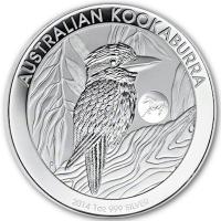 Australien - 1 AUD Kookaburra 2014 - 1 Oz Silber Privy Pferd