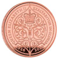Großbritannien - 5 GBP Queen Elizabeth II 100. Jahrestag 2026 - Gold PP