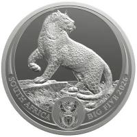Südafrika - 5 Rand Big Five III Leopard 2026 - 1 Oz Silber
