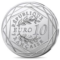 Frankreich 10 EUR Herr der Ringe(TM) Aragorn(TM) und das Heer der Toten 2026 Silber Rückseite