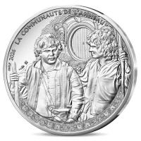 Frankreich - 10 EUR Herr der Ringe(TM) Frodo(TM) und Sam(TM) verlassen das Auenland 2026 - Silber