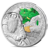 Frankreich - 50 EUR Herr der Ringe(TM) Gandalf(TM) und das Auenland 2026 - Silber Color