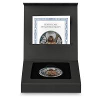 Germania Mint - 5 Mark Bödvar Saga: Verlust und Rache - 1 Oz Silber Antik Finish Color
