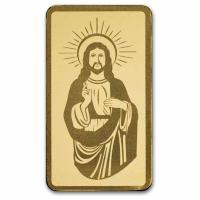 Goldbarren - Segen Jesu Christi - 1g Gold im Blister