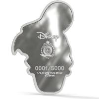 Niue 1 NZD Disney(TM) Mickey and Friends(TM) Iconic Expressions: Donald Duck(TM) 1/2 Oz Silber Rückseite
