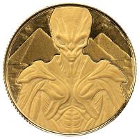 Samoa - 5 Dollar Alien Architects 2025 - 1/10 Oz Gold BU