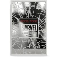 Niue 2 NZD Marvel(TM) Iconic Moments (4.) Spider-Man(TM) The Power, The Duty, The Choice 1 Oz Silber PP Color Rückseite