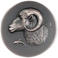 Cook Island - 5 CID Krios 2026 - 1 Oz Silber Antik Finish