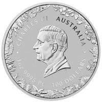 Australien 100 AUD Wunder Australiens (Wonders of Australia) 2026 1 Oz Platin Rückseite