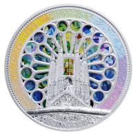 Samoa - 5 Dollar Antoni Gaudi 2026 - 2 Oz Silber High Relief Color