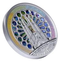Samoa - 5 Dollar Antoni Gaudi 2026 - 2 Oz Silber High Relief Color